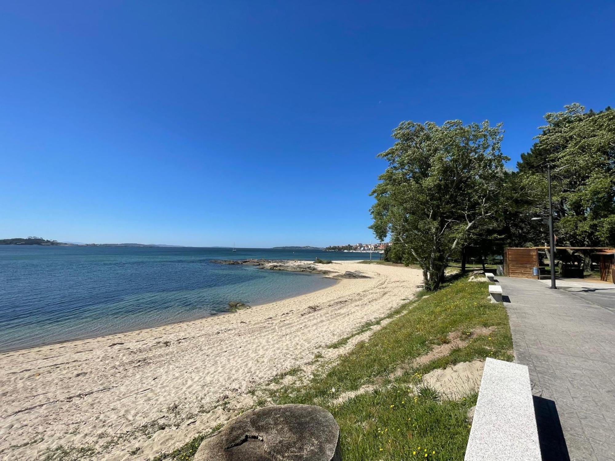 Apartamento Piso Cerca De La Playa En Escarabote,Boiro Exterior foto