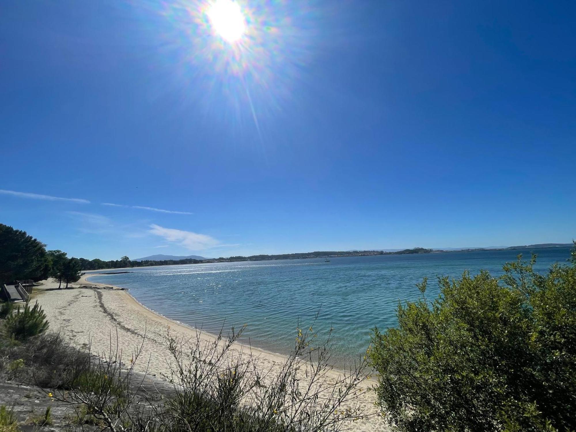 Apartamento Piso Cerca De La Playa En Escarabote,Boiro Exterior foto