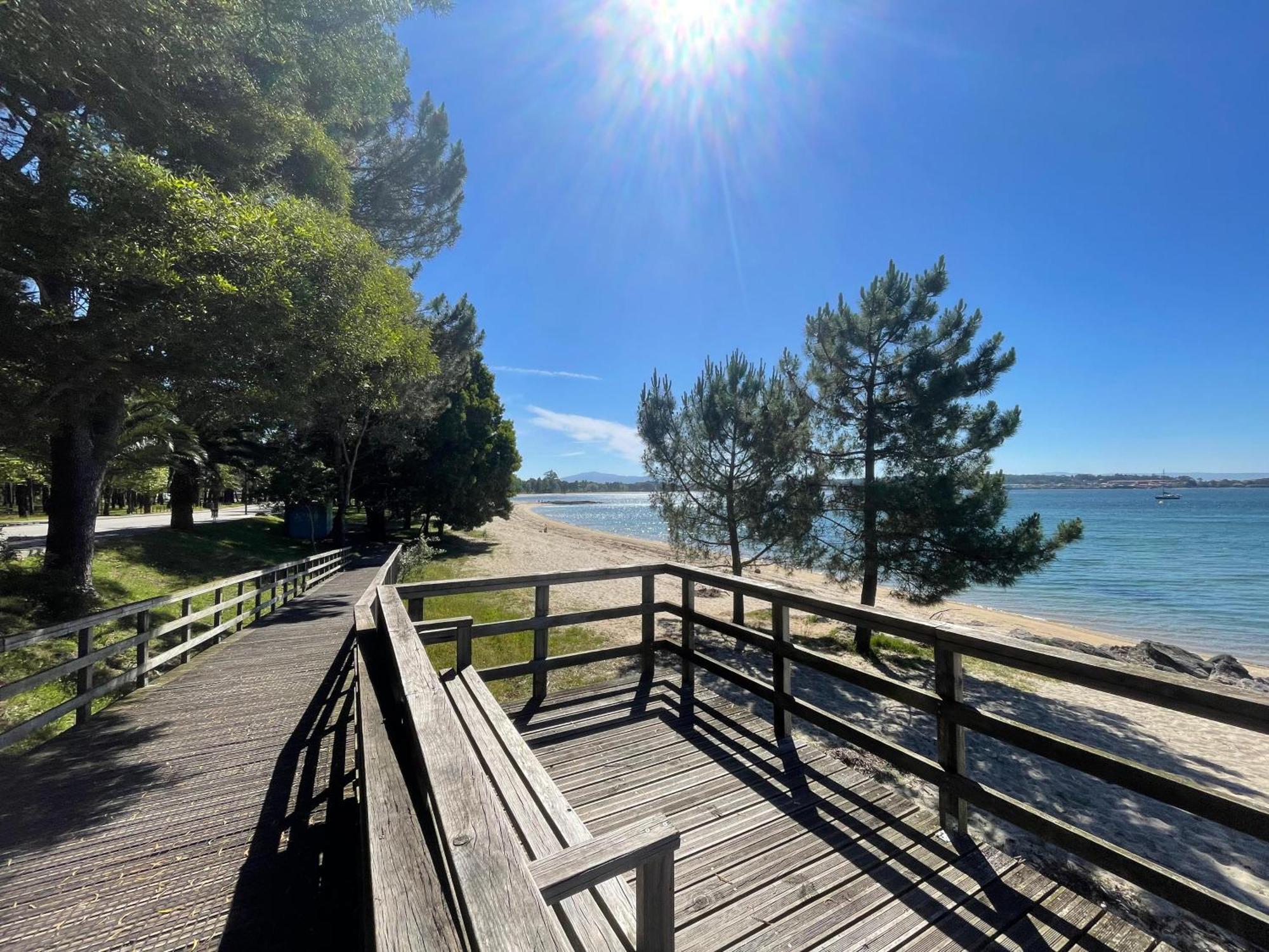 Apartamento Piso Cerca De La Playa En Escarabote,Boiro Exterior foto